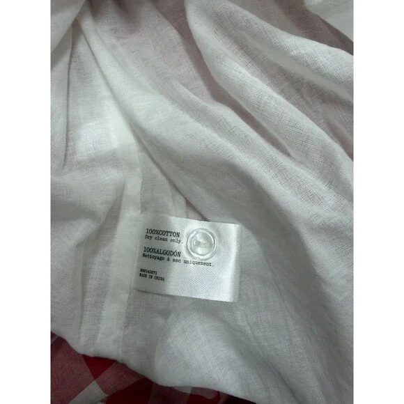 Frankies Bikinis Midi Dress Red Southern Belle Vacay Preppy Resort Size XS NWT - Picture 9 of 10